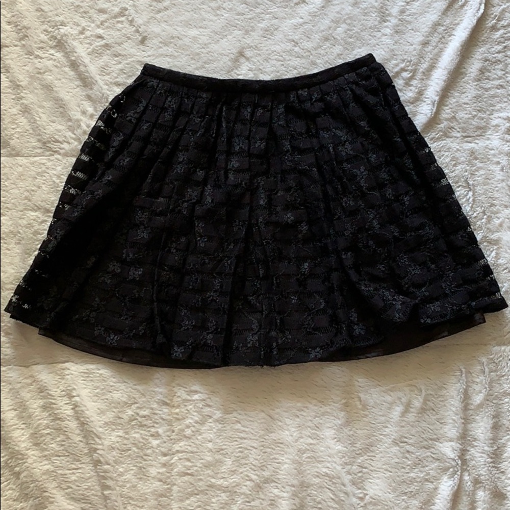 Forever 21 Black Lace Skirt